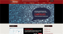 Desktop Screenshot of devdemon.com